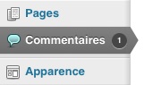 Un commentaire en attente de validation
