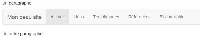 La barre est dans le flux