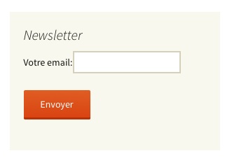 Le widget est installé