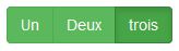 Boutons avec effet checkbox
