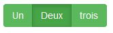 Boutons avec effet radio