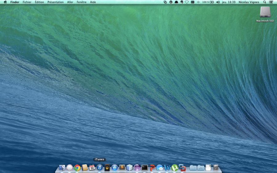 Le Bureau d'OS X