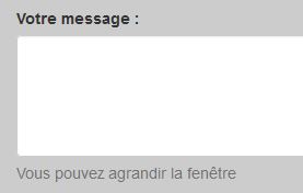 Effet de la classe help-block