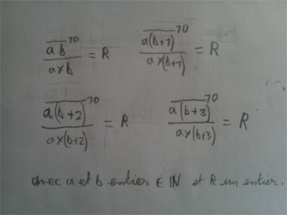 Je Suis Un Nombre Entier De 4 Chiffres [Résolu] [Arithmétique] Exercice de Sp maths en TS - Nombres prodigieux