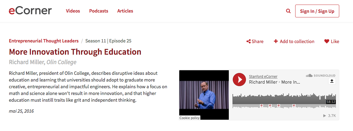 Podcast de Stanford eCorner