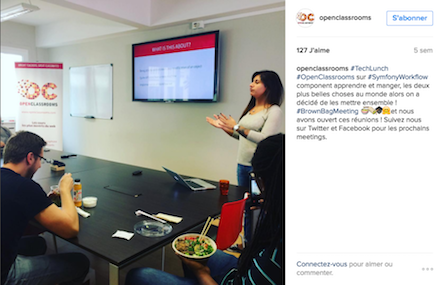 Une publication Instagram
