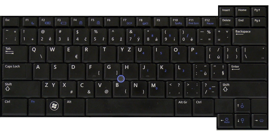 problème clavier touche plusieurs lettres