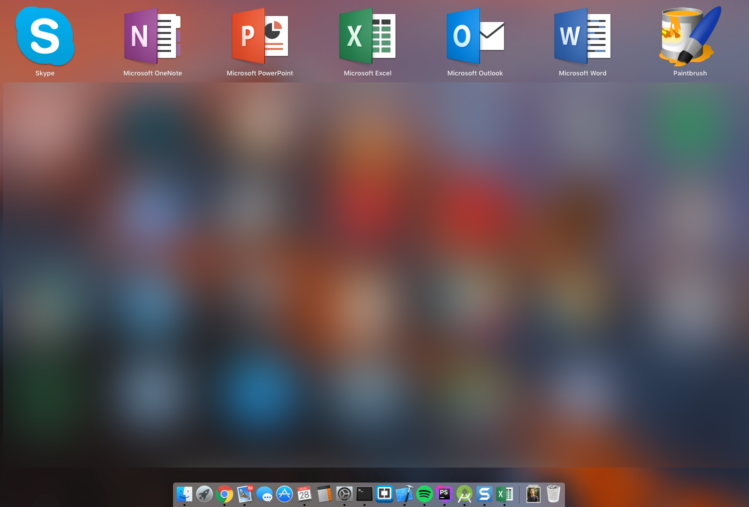 Lancer Excel depuis le Launchpad
