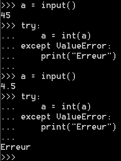 [Résolu] Float, input() et ValueError par Parade14 - page 1 ...