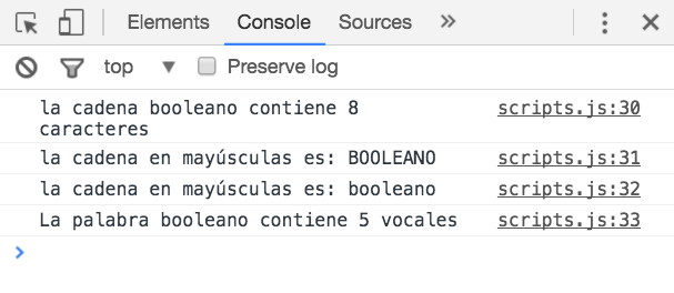 La función contarVocales cuenta el número de vocales en una palabra