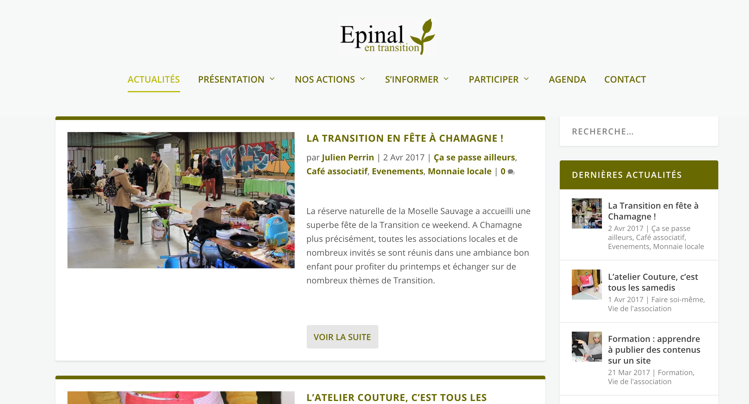 Epinal en transition