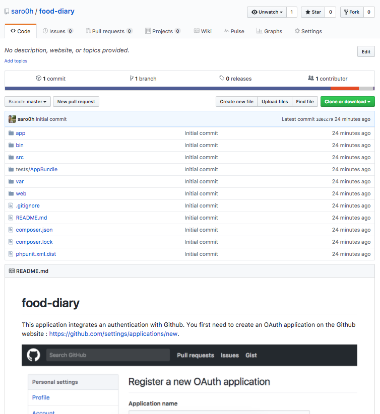 Repository Github mis à jour