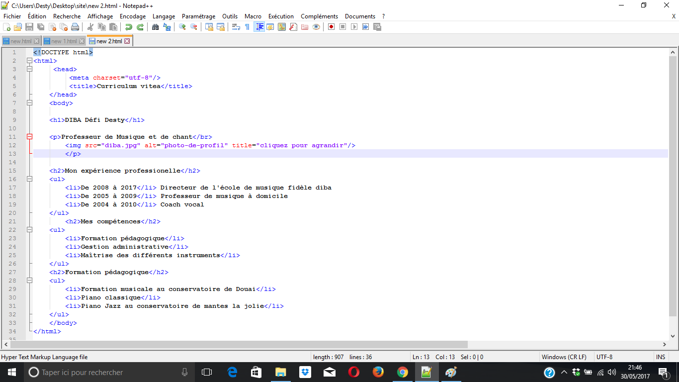creation de site internet html5/css3 - inserer des images dans html/css ...