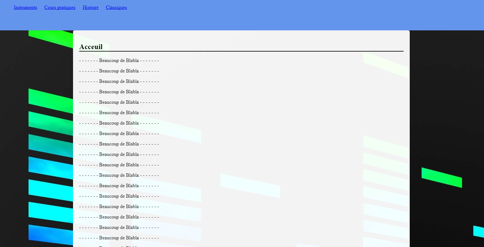 Comment Faire Un Header Css Résolu] Header HTML CSS par Fantemisblblbll - page 1 - OpenClassrooms