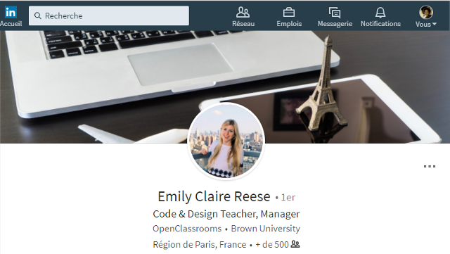 Emily pour le rôle de product owner