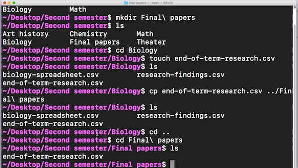 mac copy path to terminal