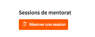 Réserver une session avec un étudiant