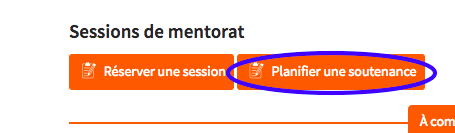 Mettez en place une soutenance