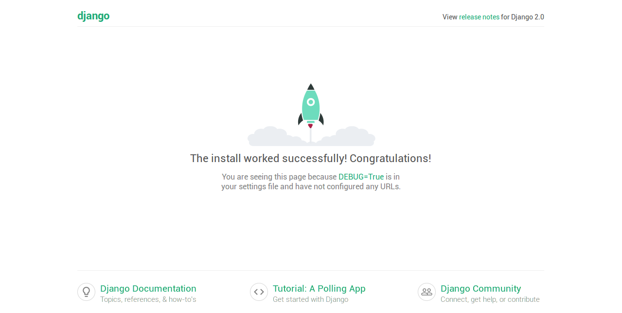 Votre première page Django