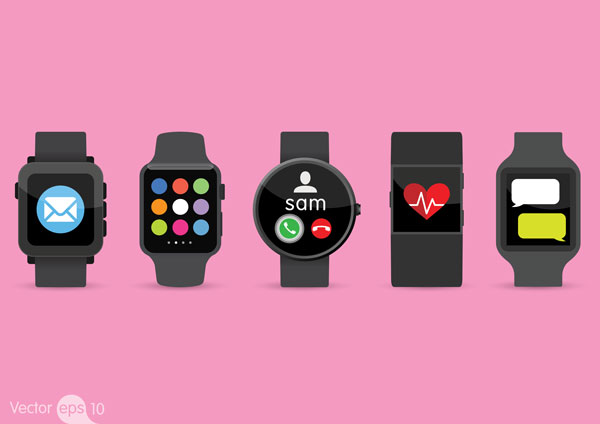 There is variety within types of devices as well. Not all smart watches have the same shape