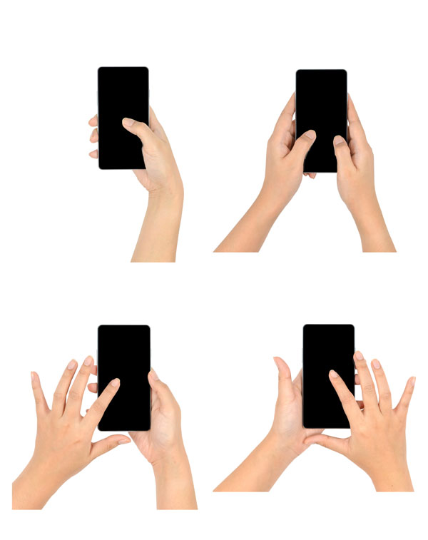 Depending on the device, gestures can be used to accomplish different tasks and goals.