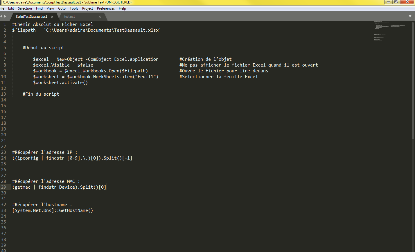Script Batch changement IP par Elyren page 1 OpenClassrooms
