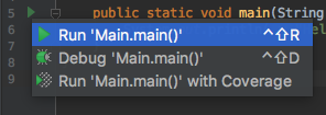 Run d'un programme sur IntelliJ
