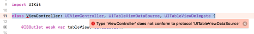 Xcode's not happy:(