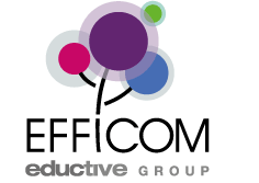 Logo de l'école de communication partenaire Efficom Lille du groupe EDUCTIVE