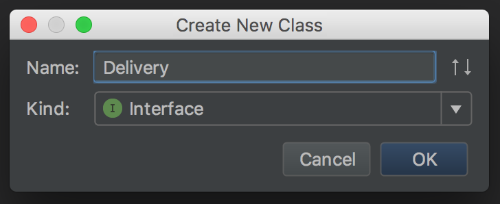 Création Interface