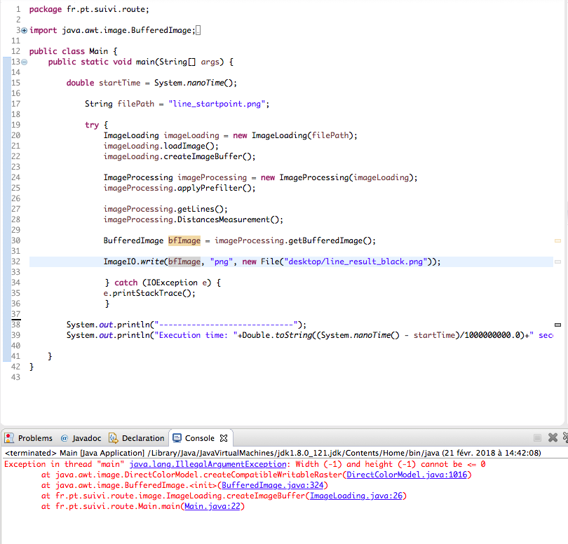 Illegal Argument exception par ThéoLaunoy - page 1 - OpenClassrooms