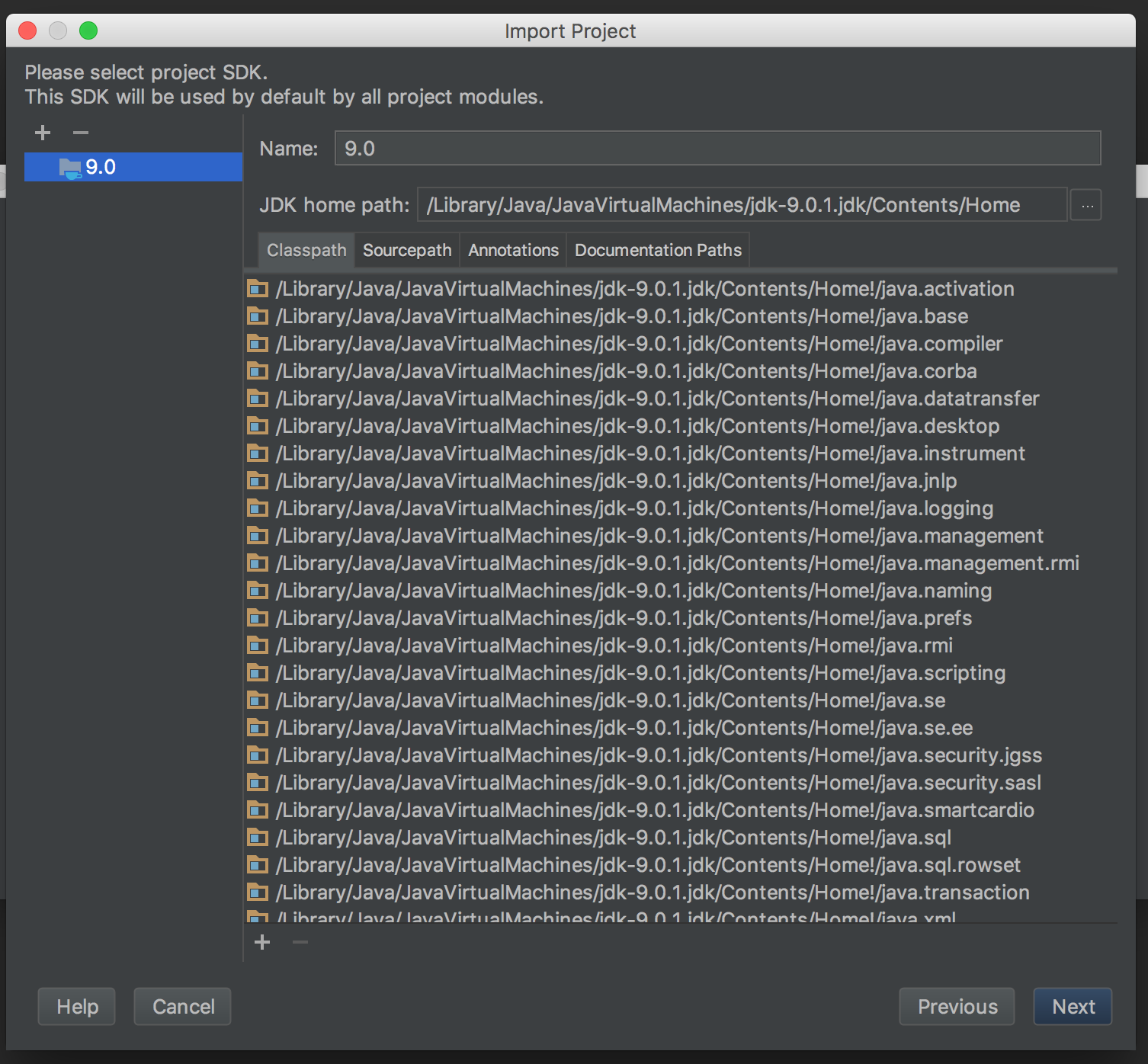 Version Java