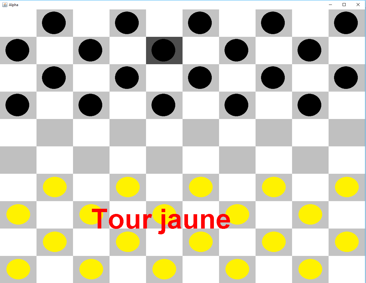 Problème algorithme jeu de dame - JAVA par GiovanniJeSaisPas - page 1 ...