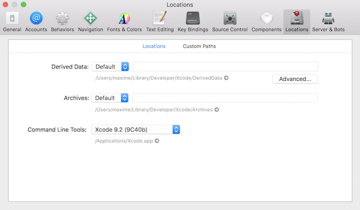 Command Line Tools XCode