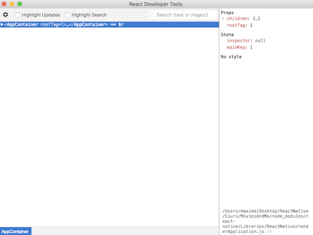React Developper Tools