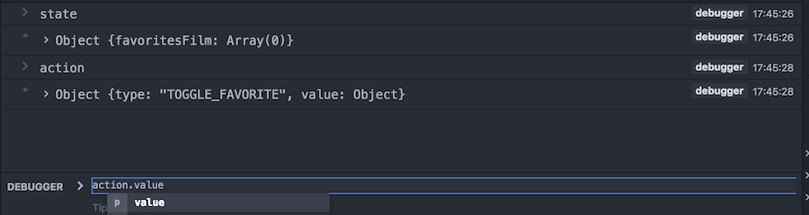 Debugger de Nuclide sur un point d'arrêt
