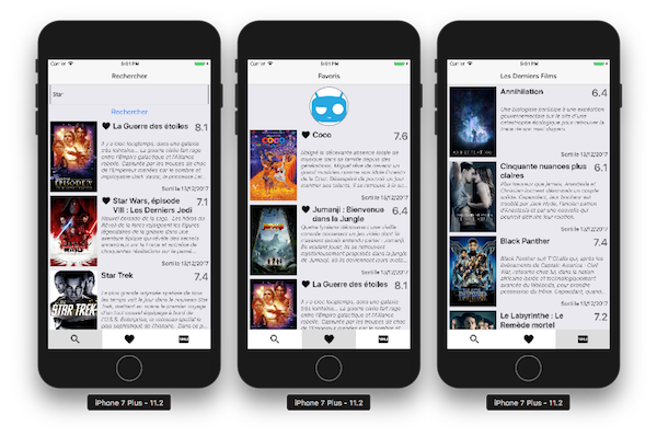 Application React Native finale