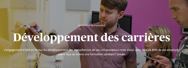 Le développement des carrières chez AXA - axa.com