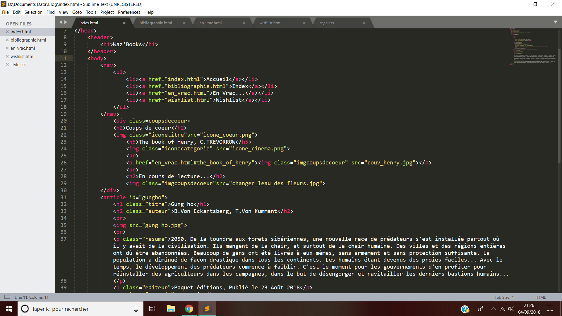 Comment Faire Un Header Css Résolu] Placement header / Titre par Melzzz - page 1 - OpenClassrooms