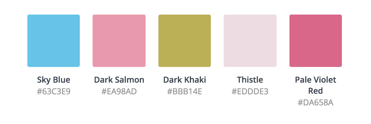 L'outil Color Palette