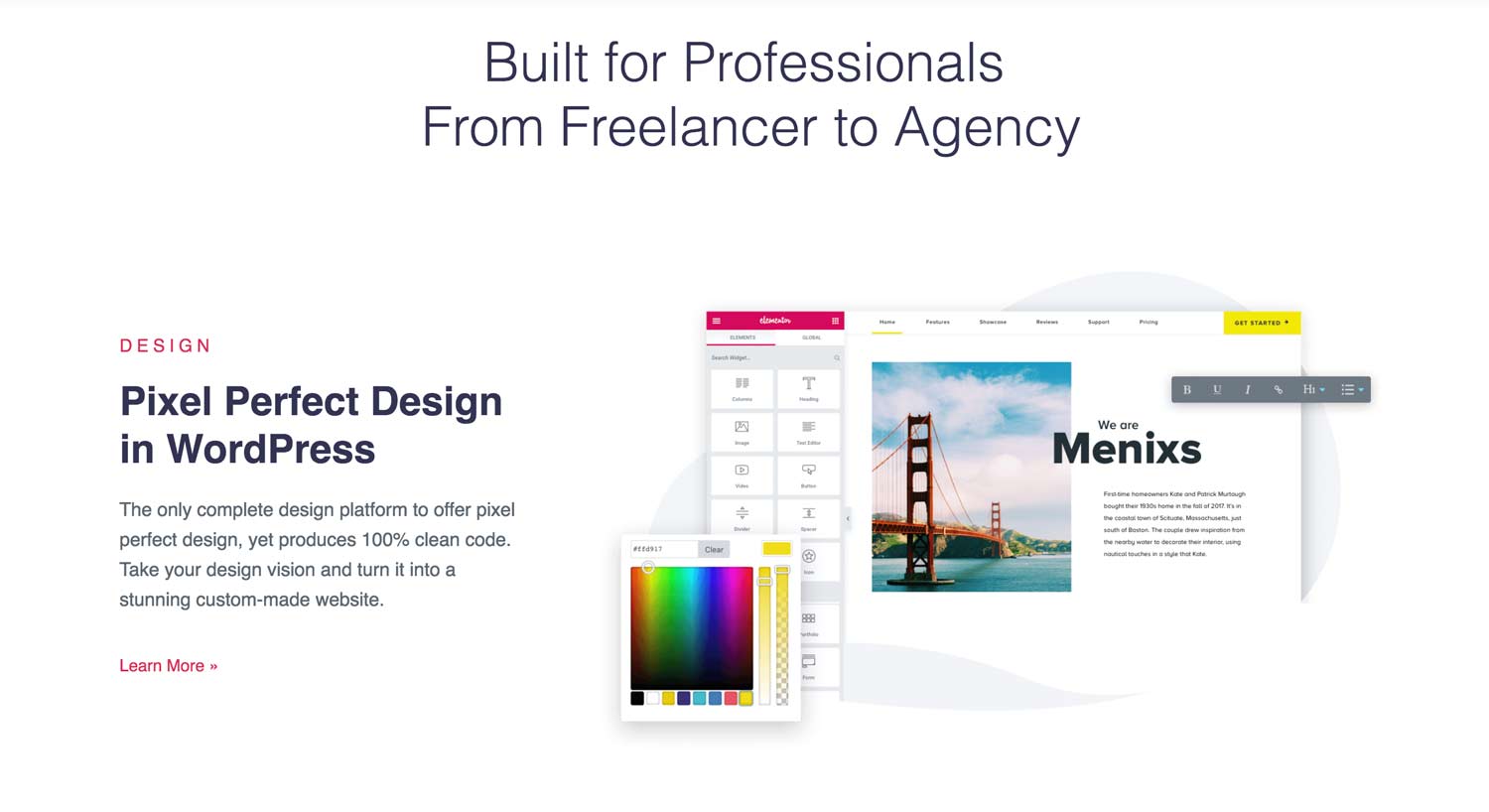 Un page builder
