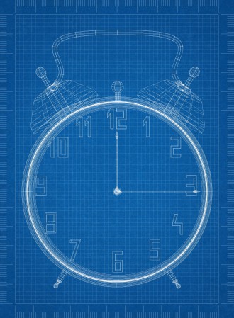 Clock blueprint