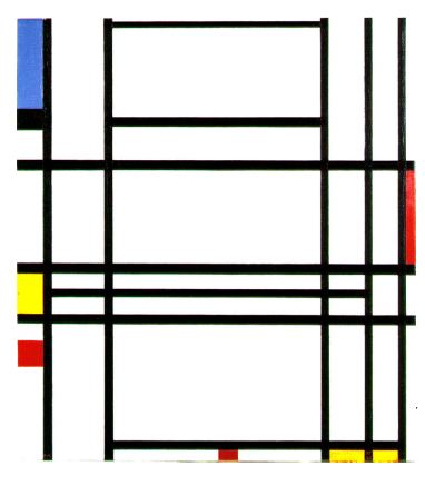 Composition n° 10, Piet Mondrian
