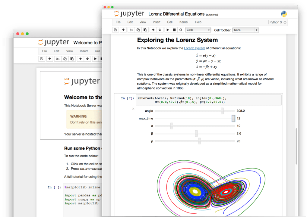 learn python jupyter notebook