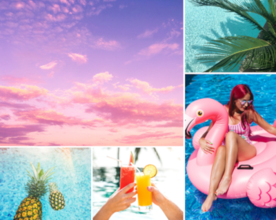 Exemple d'un moodboard