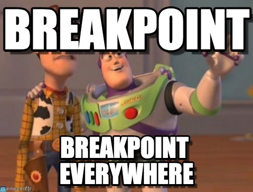 Breakpoints everywhere