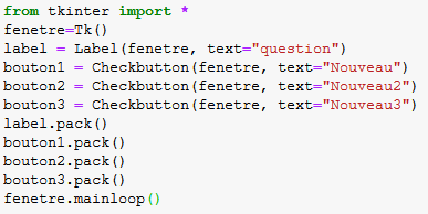 Fenêtre Tkinter par Jr.Ki - page 1 - OpenClassrooms