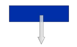 Déplacement vertical d'un rectangle au clavier