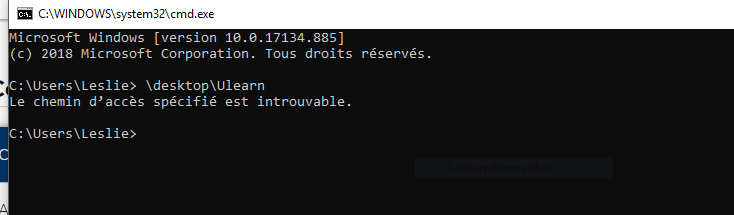Le Chemin D Acces Specifie Est Introuvable Par Lesliespruyt Openclassrooms