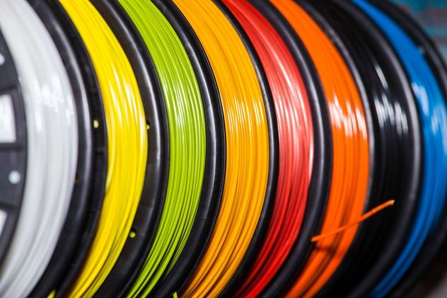 Fils d'ABS de différentes couleurs pour imprimante 3D